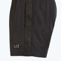 Herren EA7 Emporio Armani Gold Label Boxer Badeshorts schwarz 3