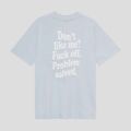 Herren Kaotiko Don't Like Me babyblau T-shirt 2