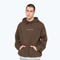 Herrenpullover Kaotiko Washed Vancouver Society braun