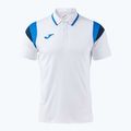 Herren-Tennisshirt Joma Terra Polo white/royal