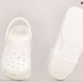 Crocs Classic Herren Pantoletten weiß 9