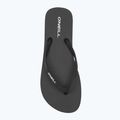 Women's O'Neill Profile Small Logo Flip Flops schwarz aus 5