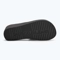 Calvin Klein Damen Flip Flops YW0YW01725 Beach Wedge Slide Canvas dreifach schwarz 4