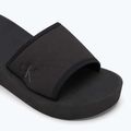 Calvin Klein Damen Flip Flops YW0YW01725 Beach Wedge Slide Canvas dreifach schwarz 7