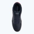 Herren Tommy Hilfiger Basket Core Lite Lth Mix Wüste Himmel Schuhe 5