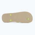 Damen Zehentrenner Tommy Jeans Logo Summer white clay/lime essence 4