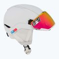 Skihelm Atomic Revent GT Amid Visor HD white heather/red hd 6