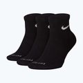 Nike Everyday Plus Cushioned Ankle Socken 3er-Pack black/white