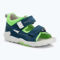 Superfit Kindersandalen Flow blau/hellgrün