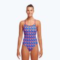 Damen einteiliger Badeanzug Funkita Diamond Back One Piece out foxed 2