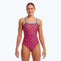 Einteiler Badeanzug Damen Funkita Single Strap One Piece hot volt 2
