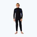 Kinder Schwimm-Neoprenanzug Rip Curl Trad 4/3 mm Back Zip black/blue
