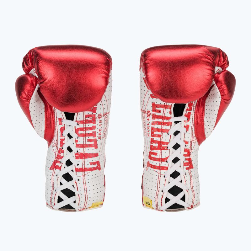 Boxhandschuhe Everlast Fight Leather red 3