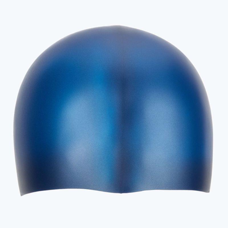 TYR Wrinkle-Free Silikon Schwimmkappe für Kinder navy 2