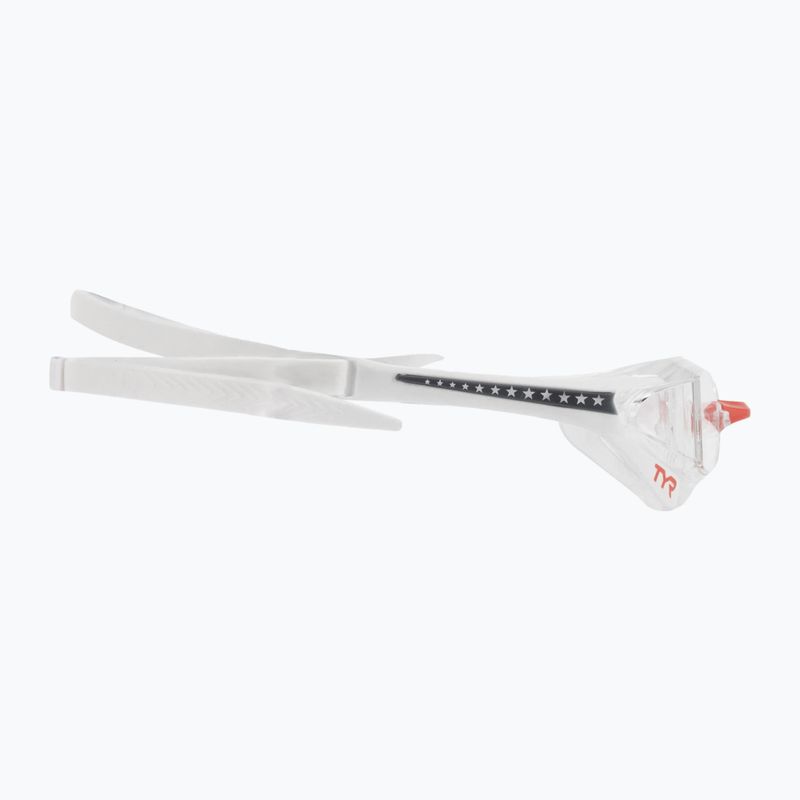 TYR Tracer-X Elite Rennschwimmbrille klar/rot/marine LGTRXEL_642 3