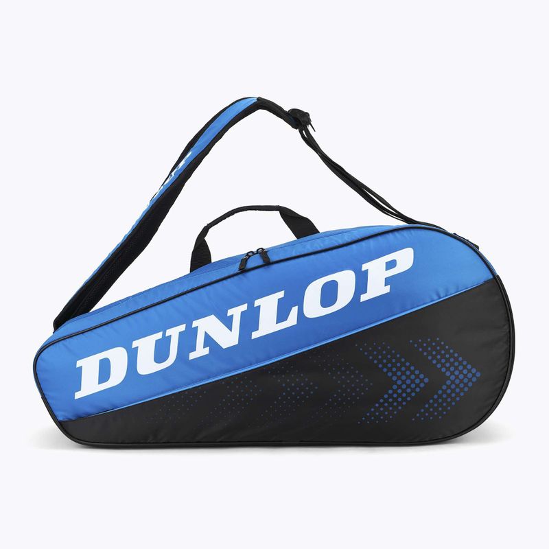 Tennistasche Dunlop FX-Club 10 RKT black/blue