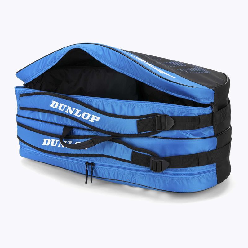 Tennistasche Dunlop FX-Club 10 RKT black/blue 7