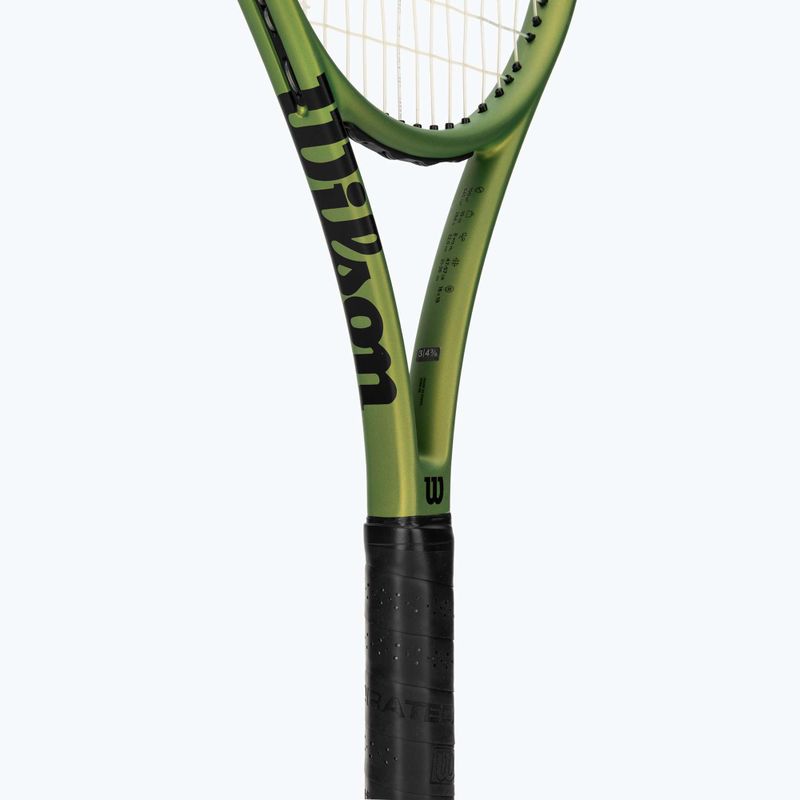 Tennisschläger Wilson Blade Feel 100 green 4