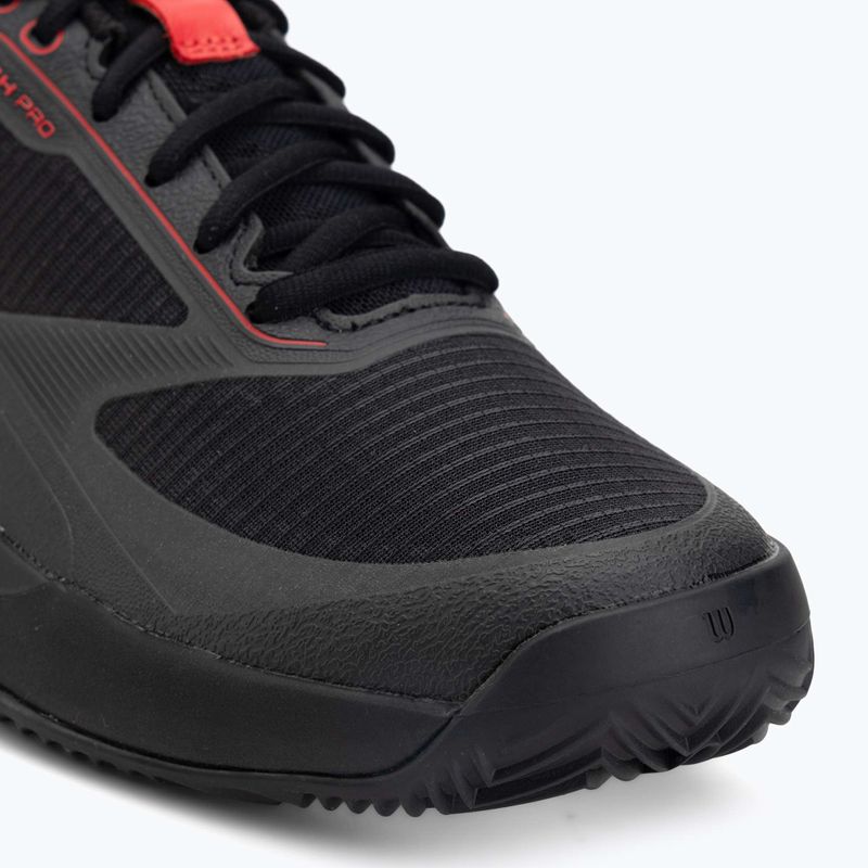 Herren-Tennisschuhe Wilson Rush Pro 5 Clay black/infrared/white 7