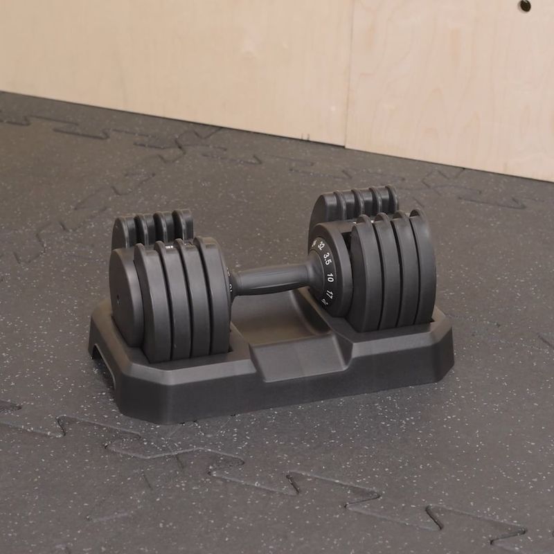 TREXO verstellbare Kurzhantel TXO-B4W005 32 kg schwarz 12