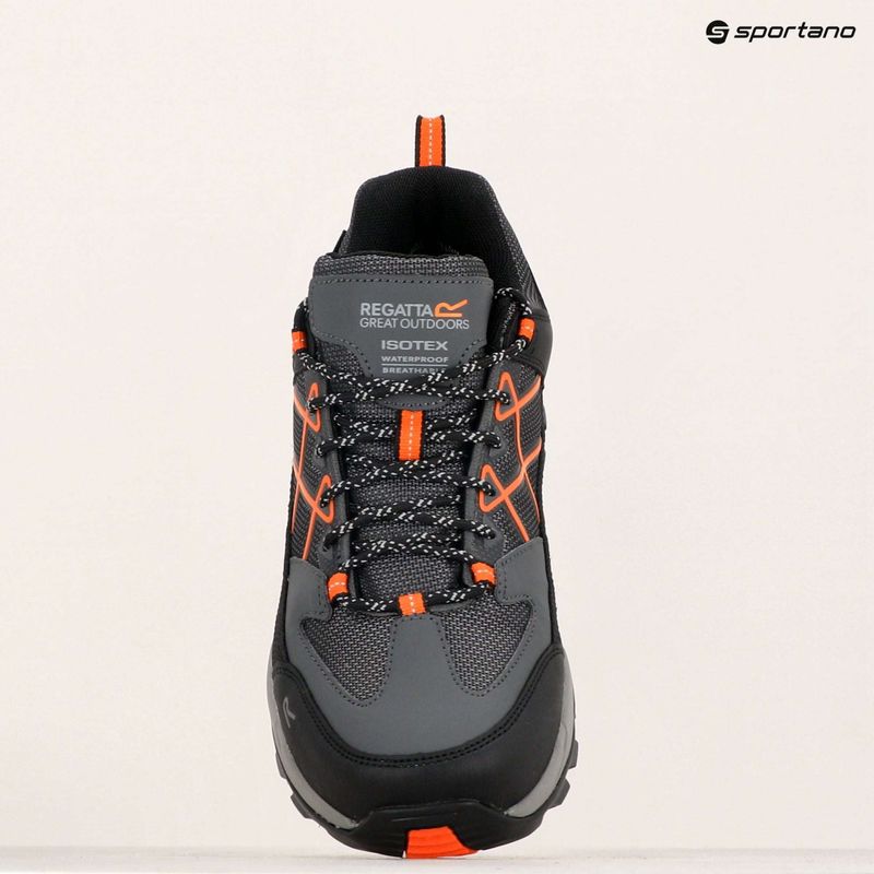Schuhe Trekking Herren REGATTA Samaris III Low granite/blaze orange 21