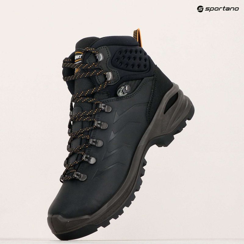 Trekking Wander Schuhe Herren Grisport 15203DV44G black 9