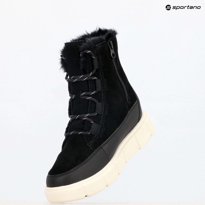 Sorel Youth Sorel Explorer III Lace schwarz/Meersalz Kinderschneestiefel 15