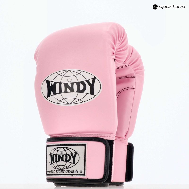 Boxhandschuhe WINDY Classic Synthetic Leather pink 8