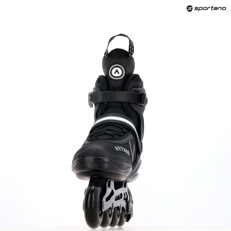 Herren ATTABO Bricker Fitness-Rollschuhe schwarz 9
