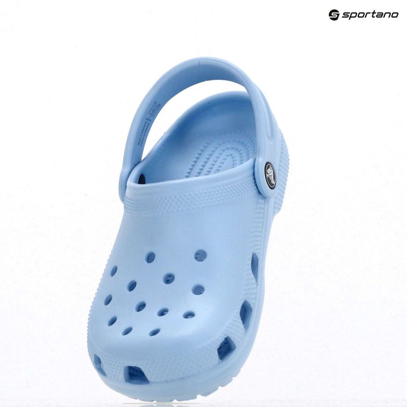 Badeschuhe Kinder Crocs Classic Clog Kids blue calcite 10