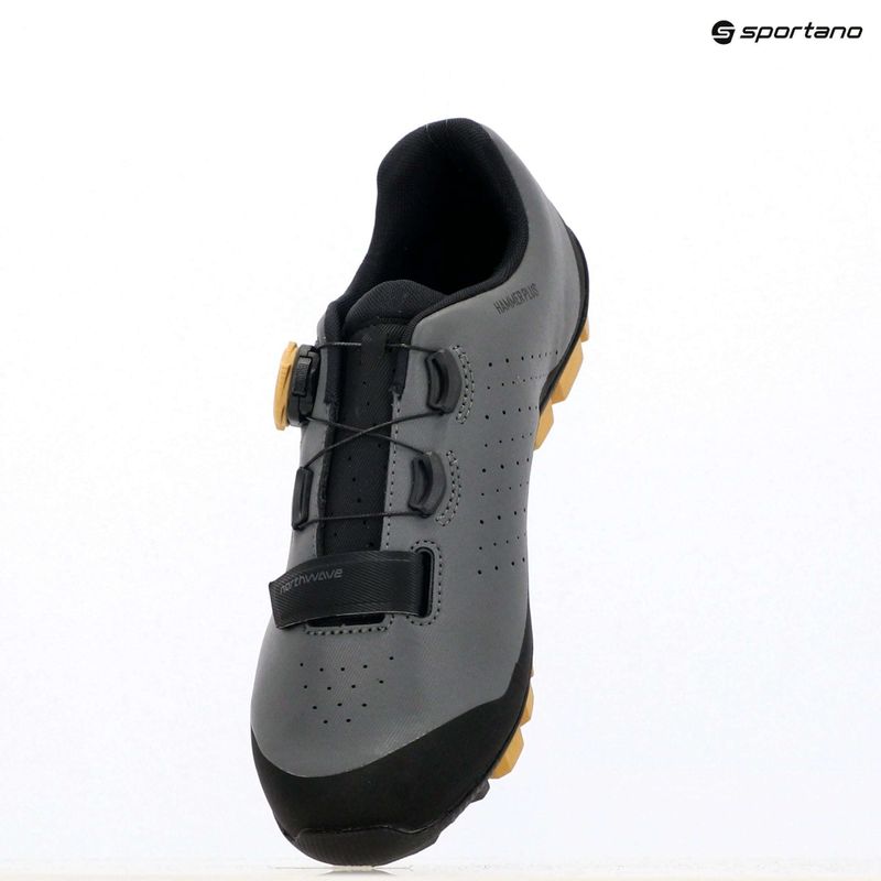 Herren MTB-Radschuhe Northwave Hammer Plus dunkelgrau/honig 9