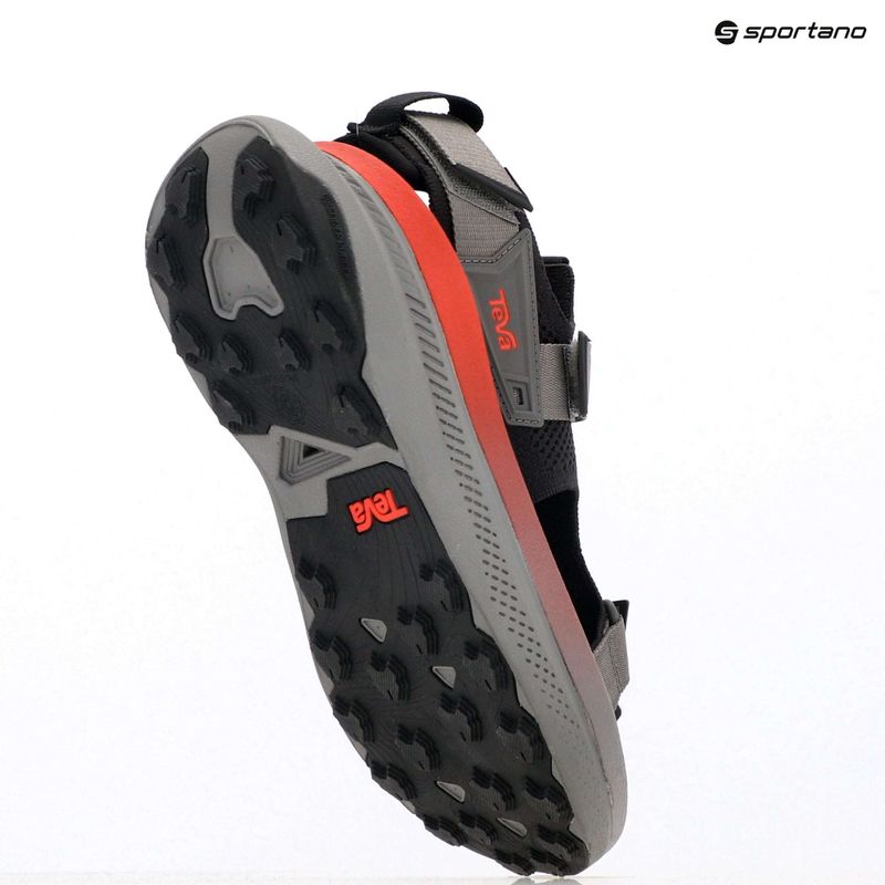 Teva Aventrail schwarz/kohlefarbene Herren-Sandalen 9