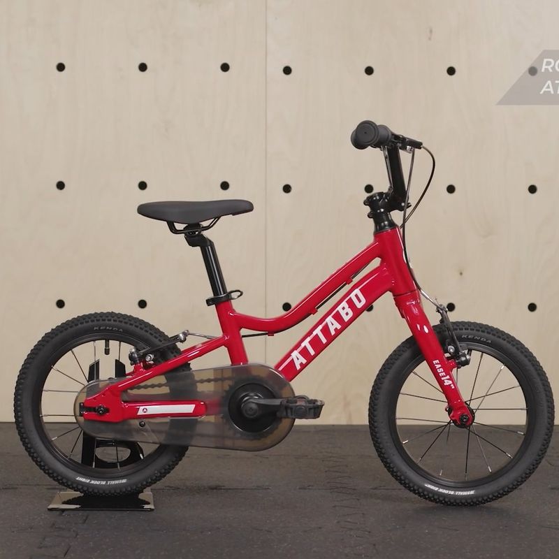 Kinderfahrrad ATTABO EASE 16" rot 18