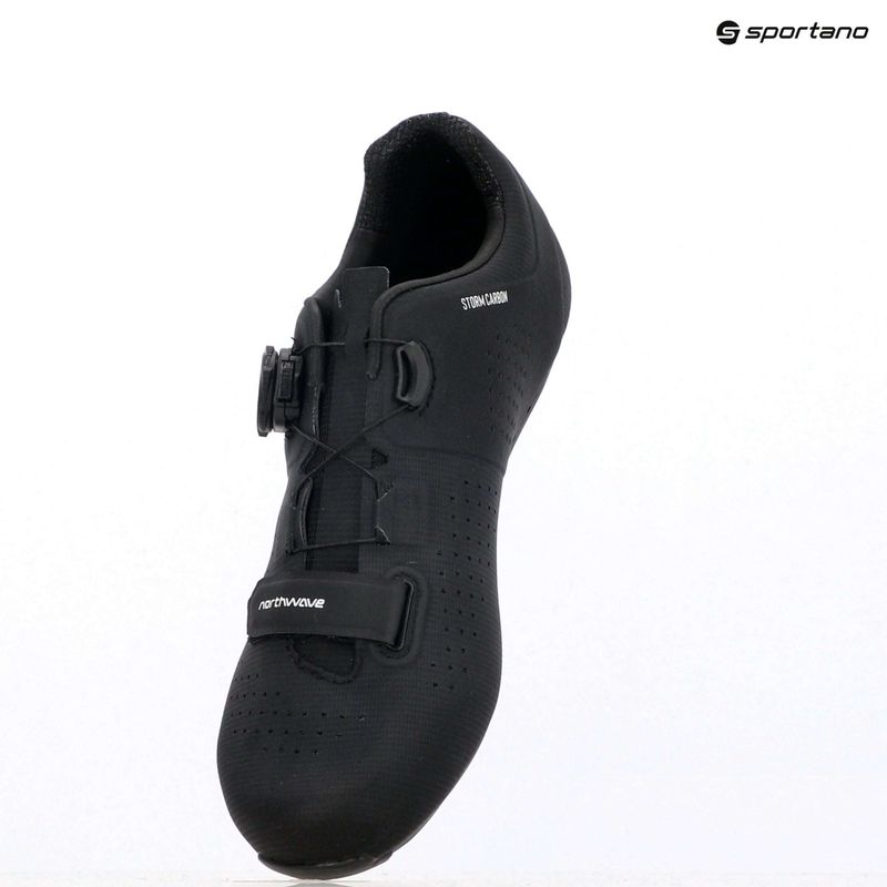 Northwave Storm Carbon schwarz/weiss Herren Rennradschuhe 9