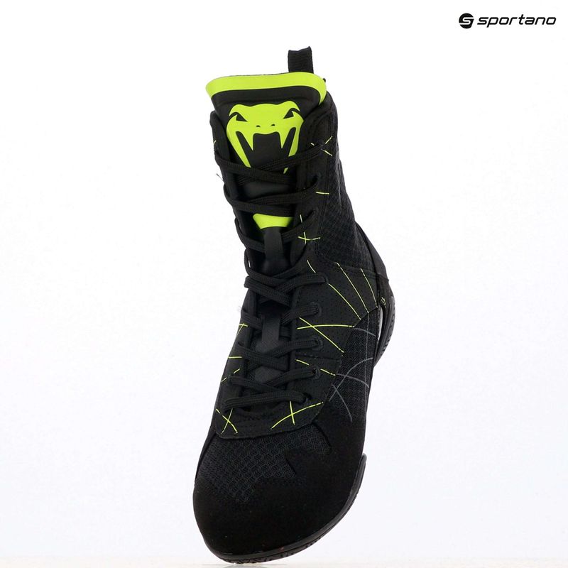 Venum Training Camp 4.0 Herren Boxschuhe schwarz/neugrün 15