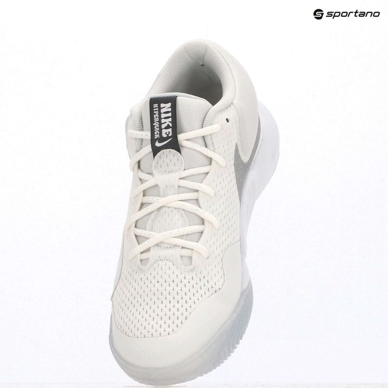 Volleyballschuhe Nike Hyperquick Court Flight SE summit white/metallic silver/pure platinum 9