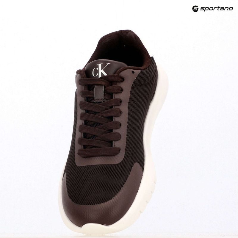 Damenschuhe Calvin Klein YW0YW01750 3 Eva Runner Mesh MG brown out/green haze 9