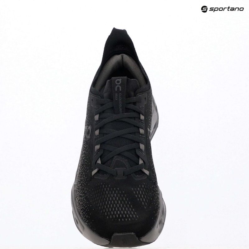 Herren On Cloudsurfer Max Wide schwarz/eclipse Laufschuhe 9