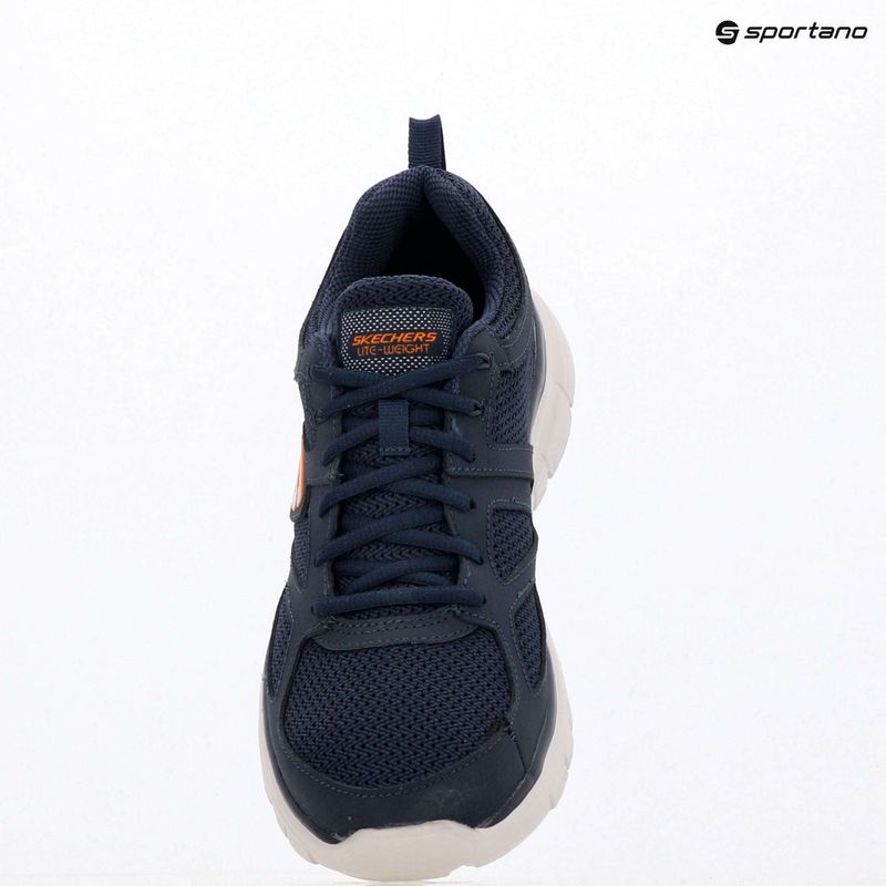 Herren Schuhe SKECHERS Burns Agoura navy/orange 9