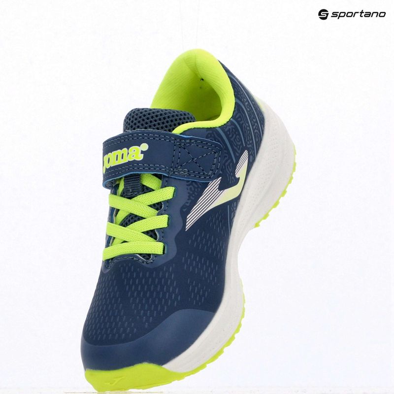 Joma Victory Jr Kinder Laufschuhe navy blau / gelb 9