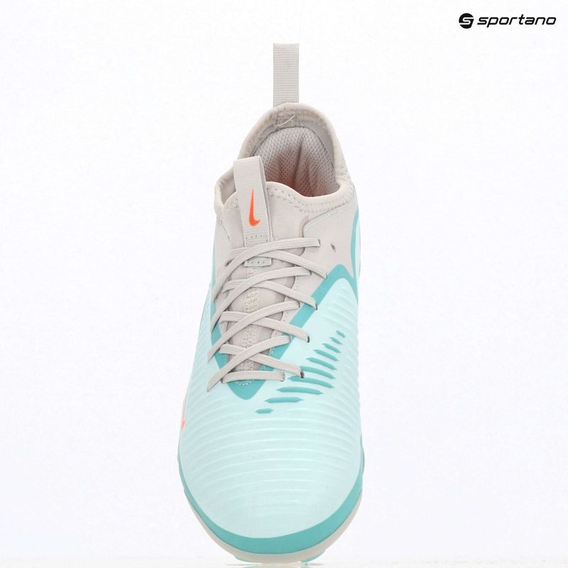 Herren-Fußballschuhe Nike United Phantom 6 Low Academy Jr FG/MG pistachio frost/hyper orange 9