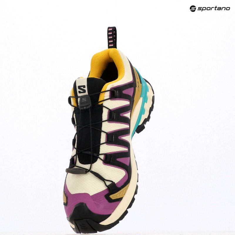 Damen Laufschuhe Salomon XA PRO 3D V9 GTX transparent gelb/schwarz/wasserfall 15