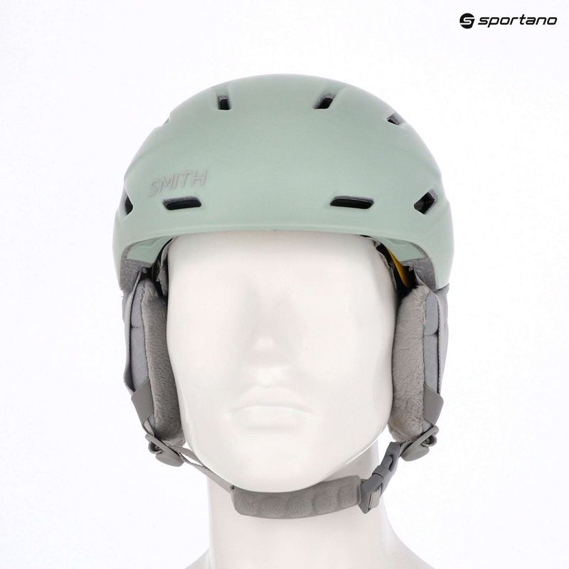 Skihelm Smith Mirage MIPS matte alpine ice 10