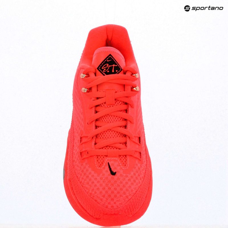 Herren-Basketballschuhe Nike Street Flare bright crimson/gum light brown/black 11
