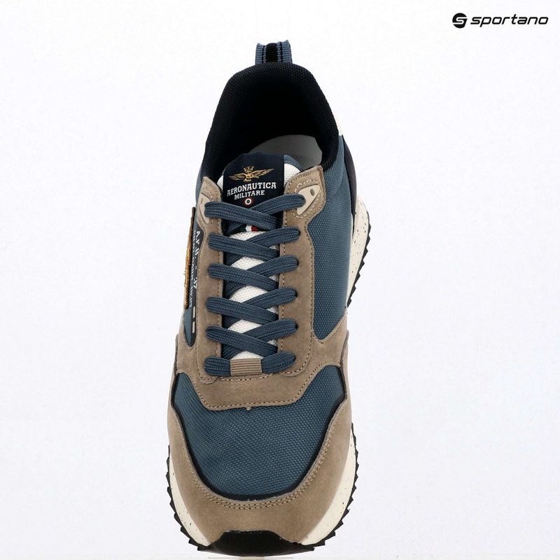 Herrenschuhe Aeronautica Militare SC0288UCT03545 multicolor jeans/sand 9
