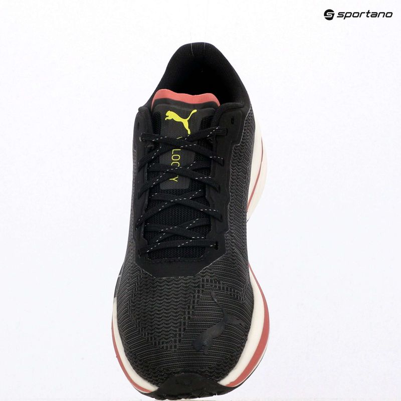 Laufschuhe für Damen Puma Velocity Nitro WTR black/silver/yellow 9