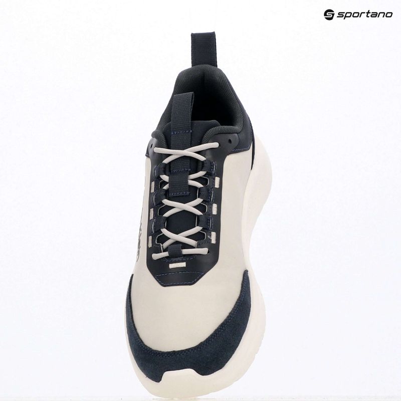 Herren Schuhe Calvin Klein HM0HM02342 Light Eva Runn Essential Laceup Nylon Suede calvin navy/light grey 9