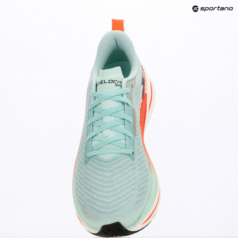 Laufschuhe für Herren Under Armour Velociti SPD refresh mint/electric tangerine/mod gray 9