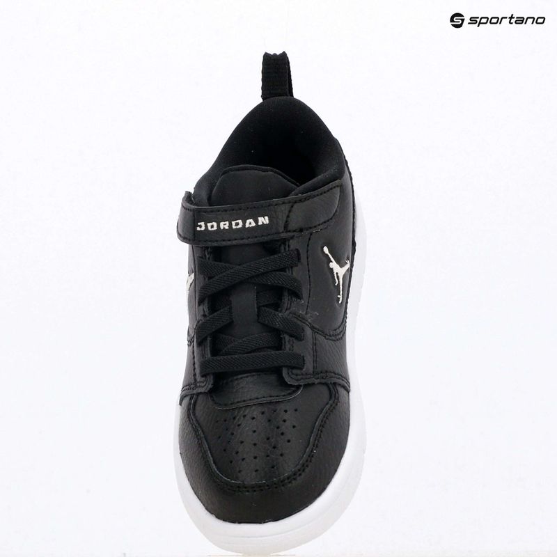 Kinderschuhe  Jordan Court Connect Low black/white 6
