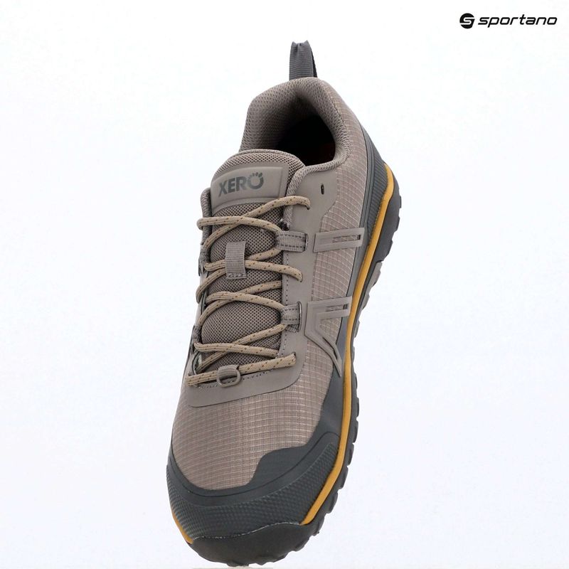 Barfußschuhe für Herren Xero Shoes Scrambler Trail Low WP driftwood/asphalt 9